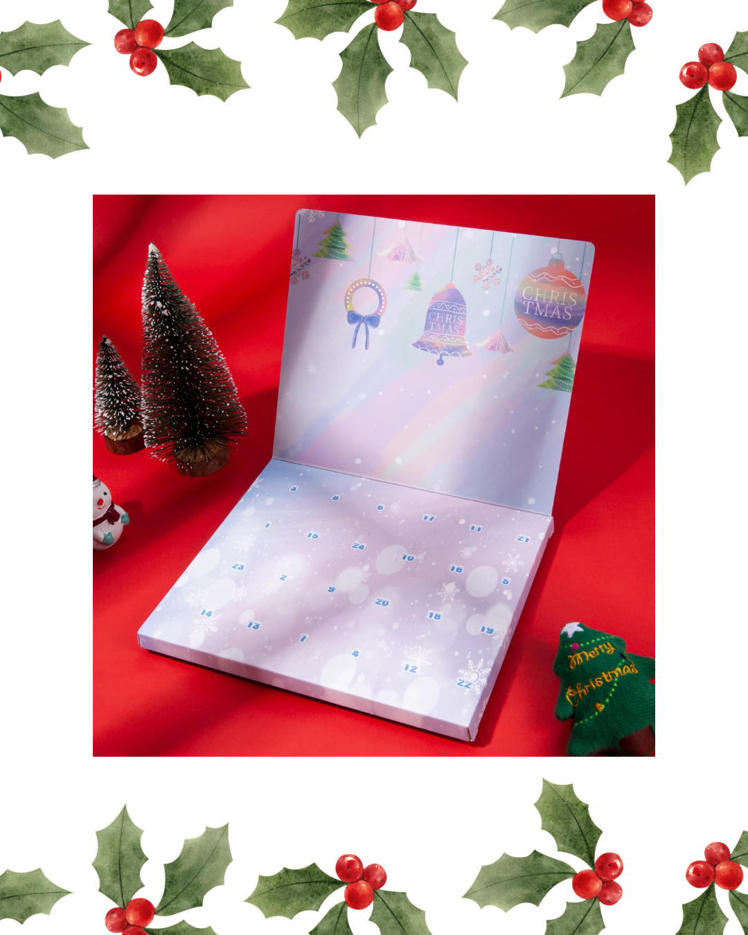 Calendario Adviento Merry Christmas
