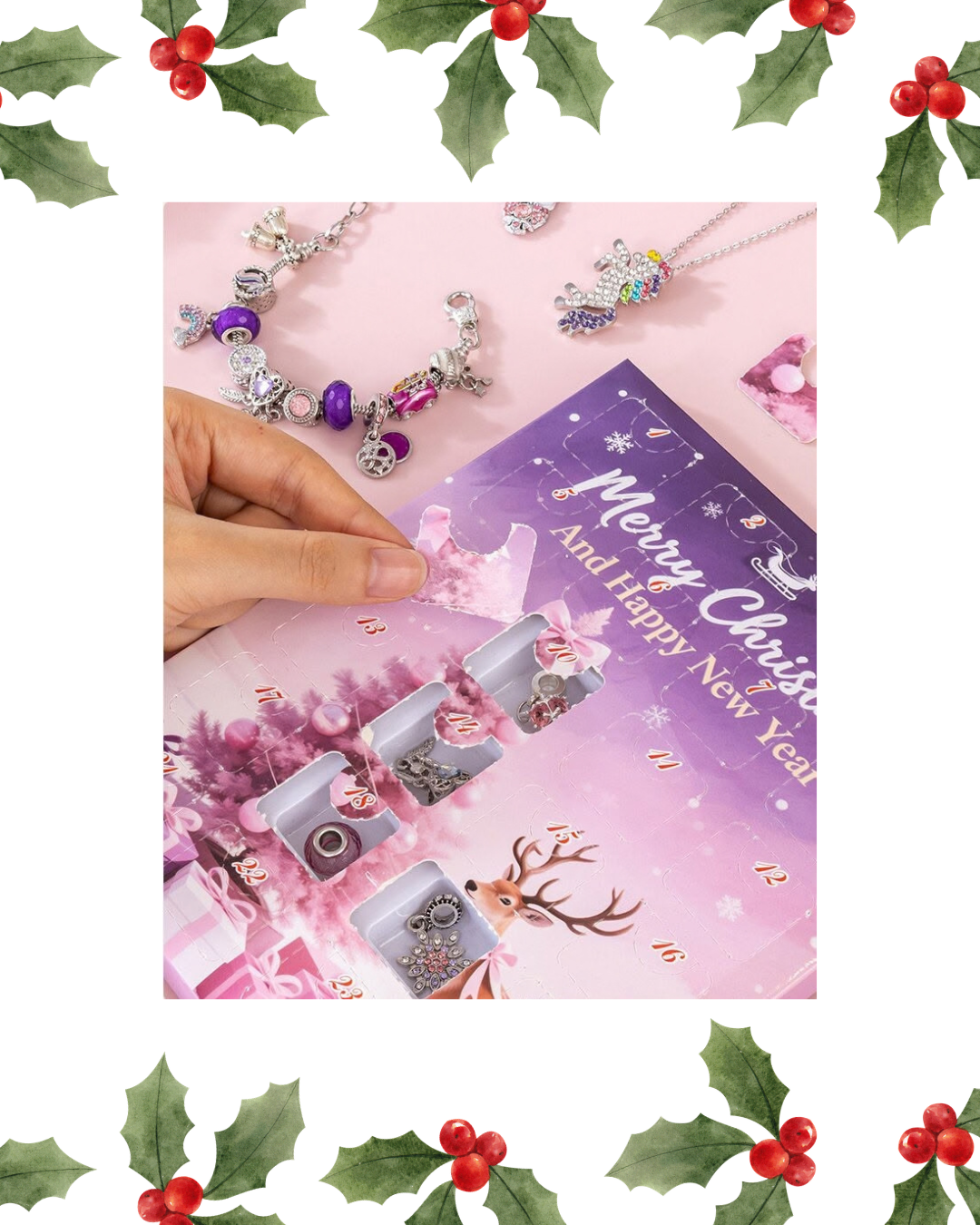 Calendario Adviento Rosa