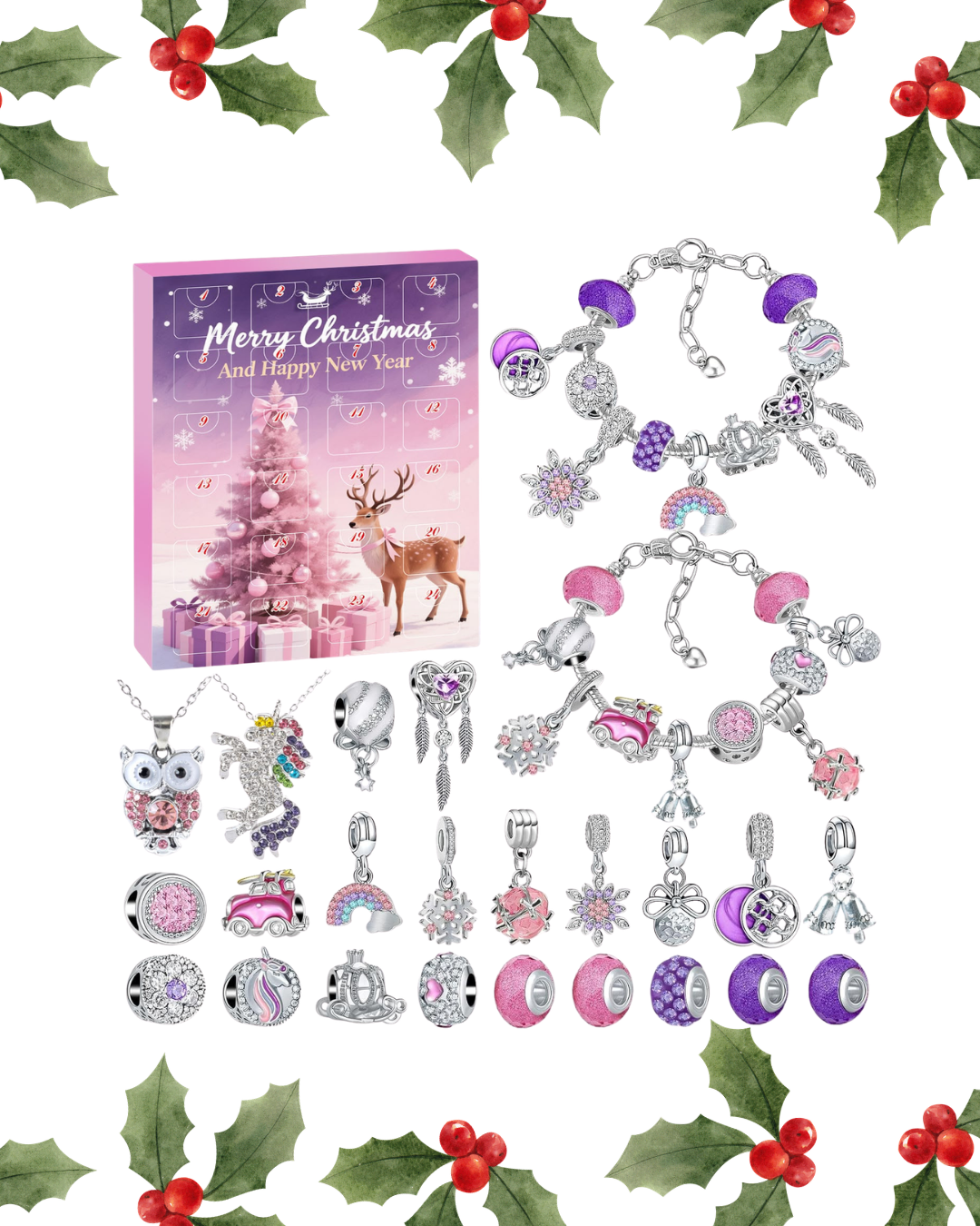 Calendario Adviento Rosa
